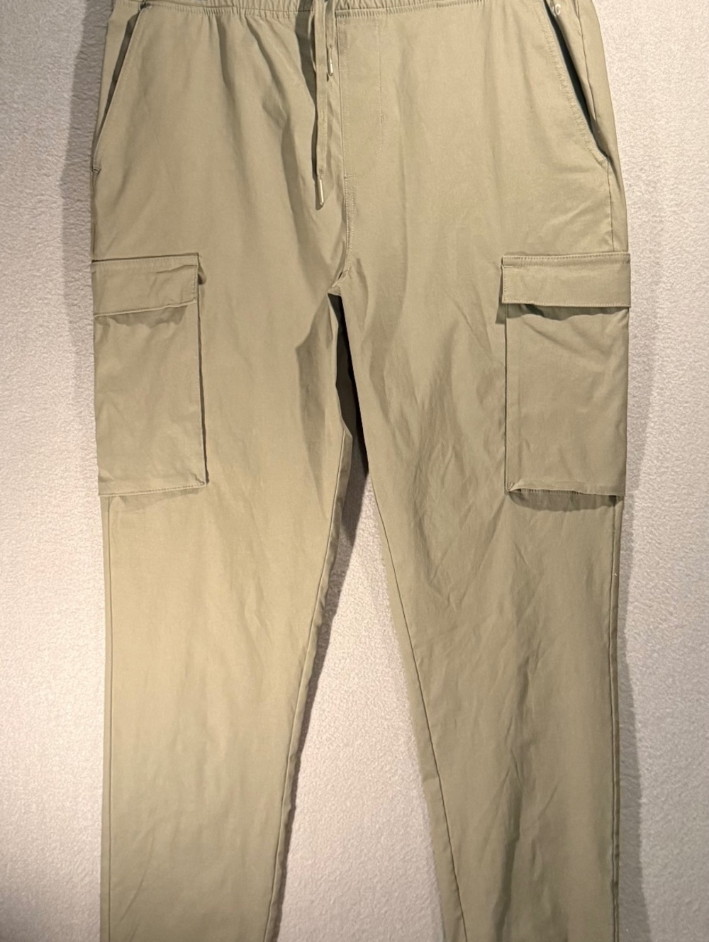 Men's Khaki Cargo Jogger Pants XL